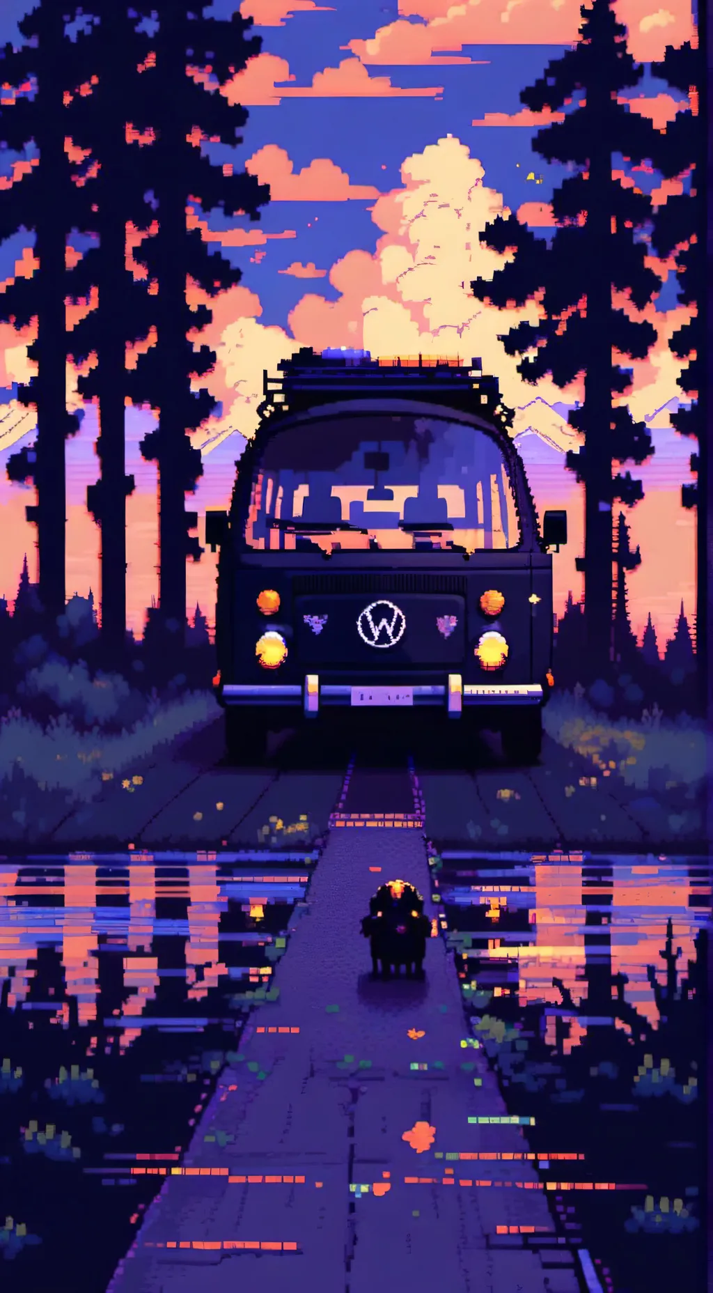 ai character: roadtrip background