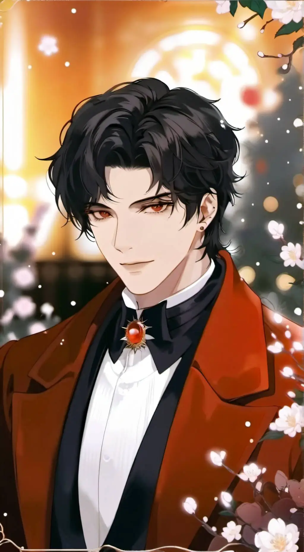 ai character: leon  background