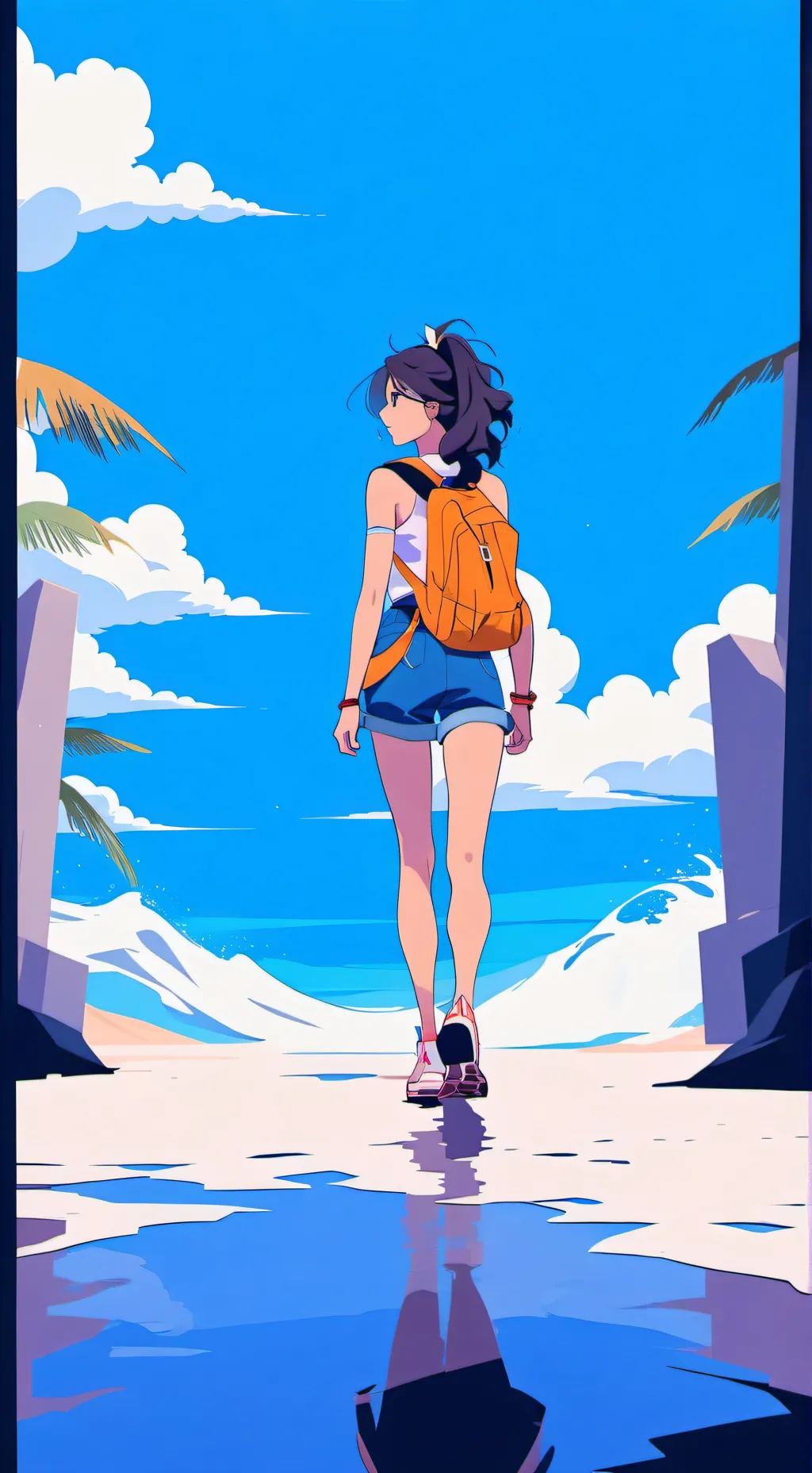 ai character: mha queen background