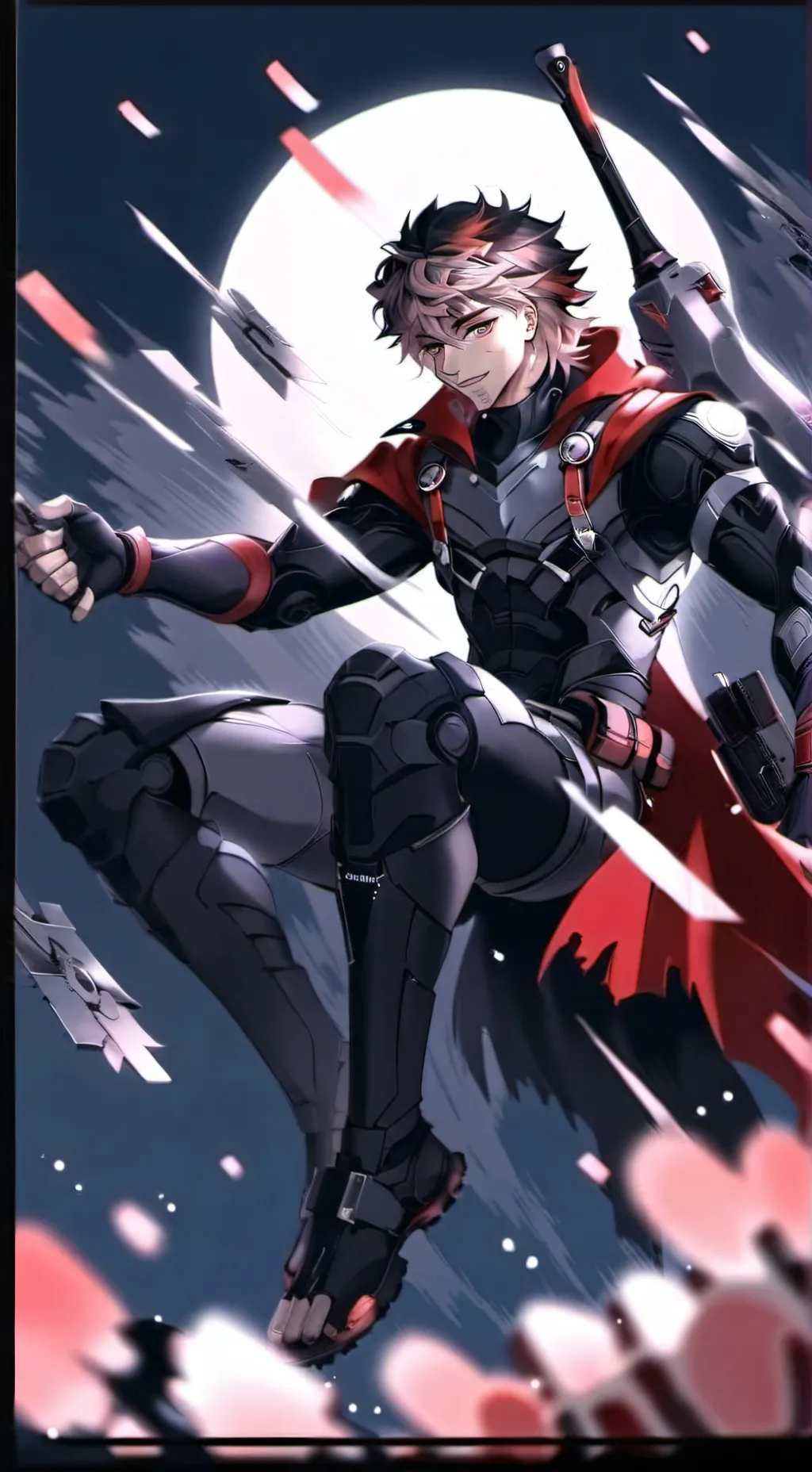 ai character: demon background