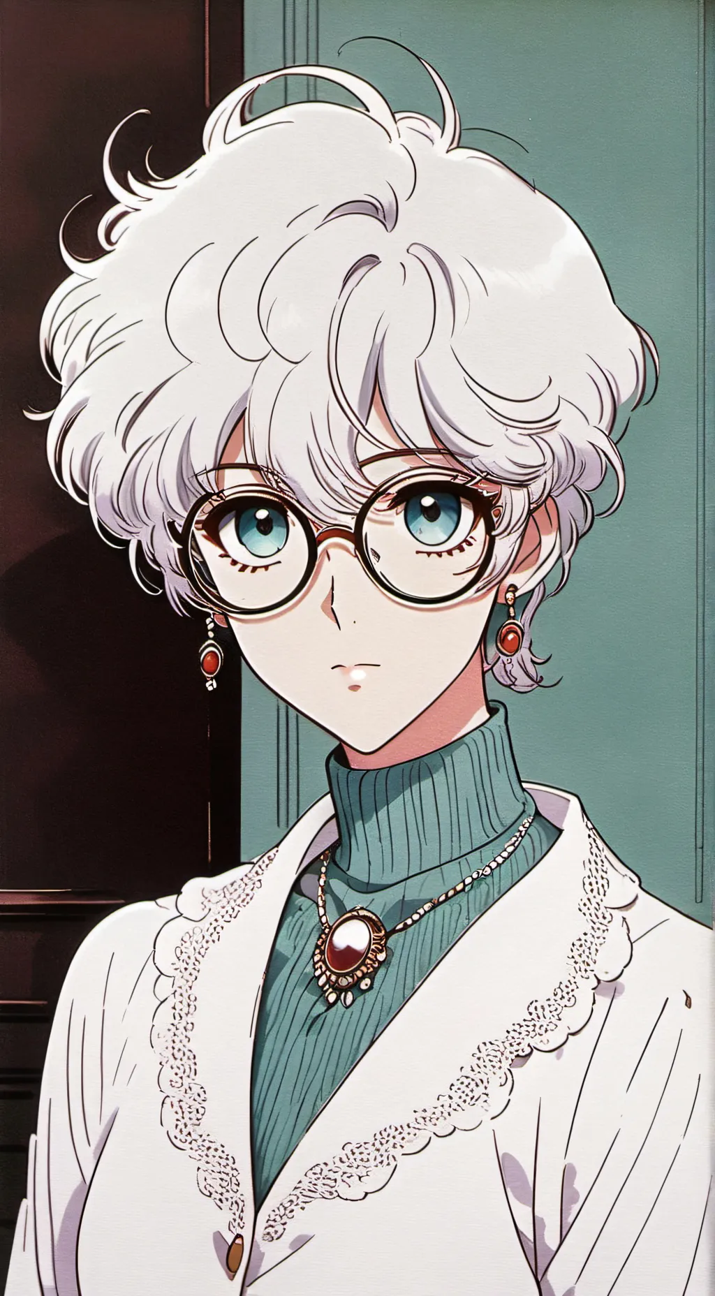 ai character: Super power school background