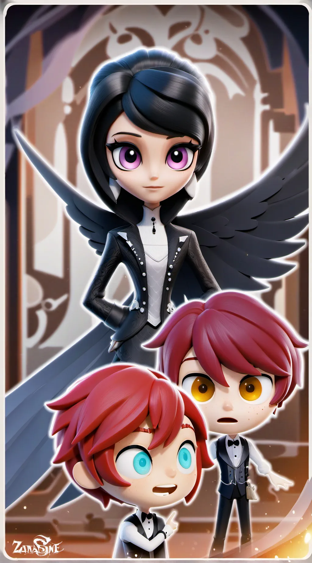 ai character: HH background