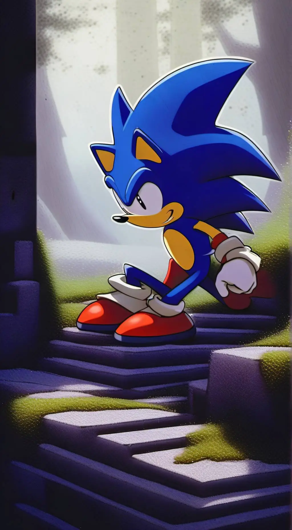 ai character: sonic.exe background