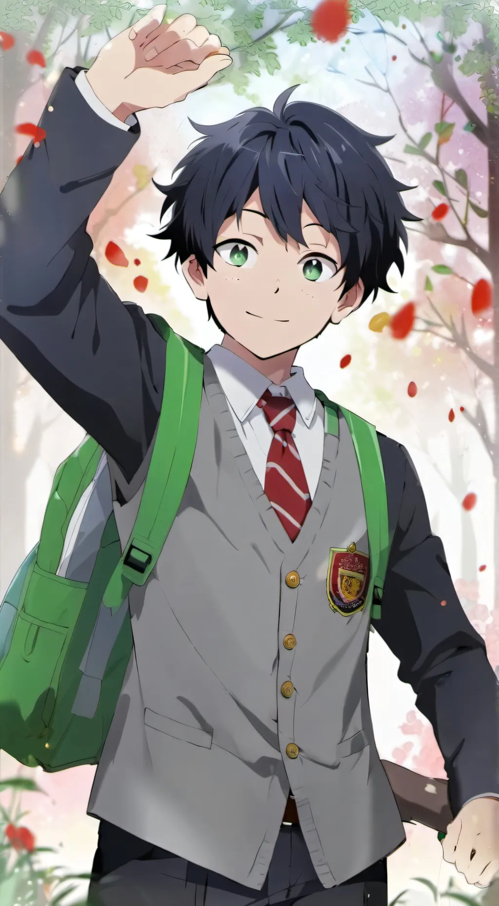 ai character: Midoriya Izuku background