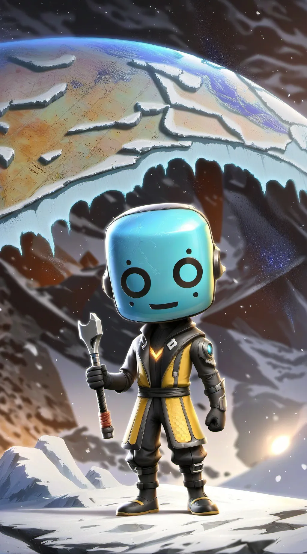 ai character: Astro background