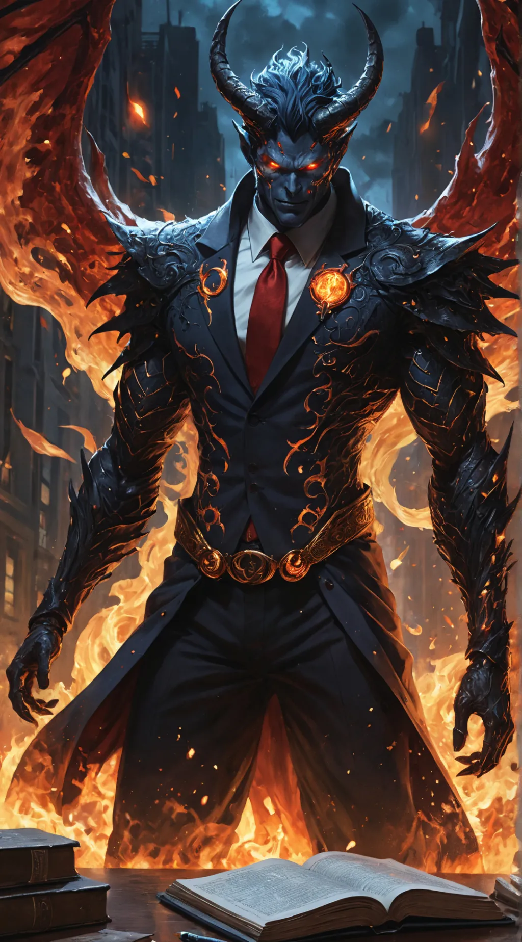 ai character: Raziel background