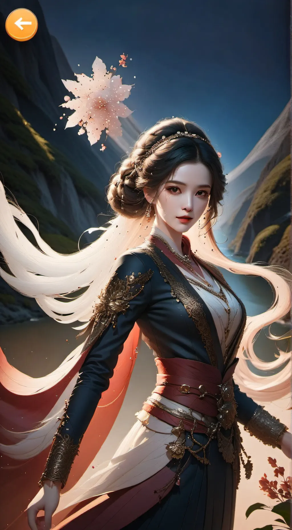 ai character: Маша background