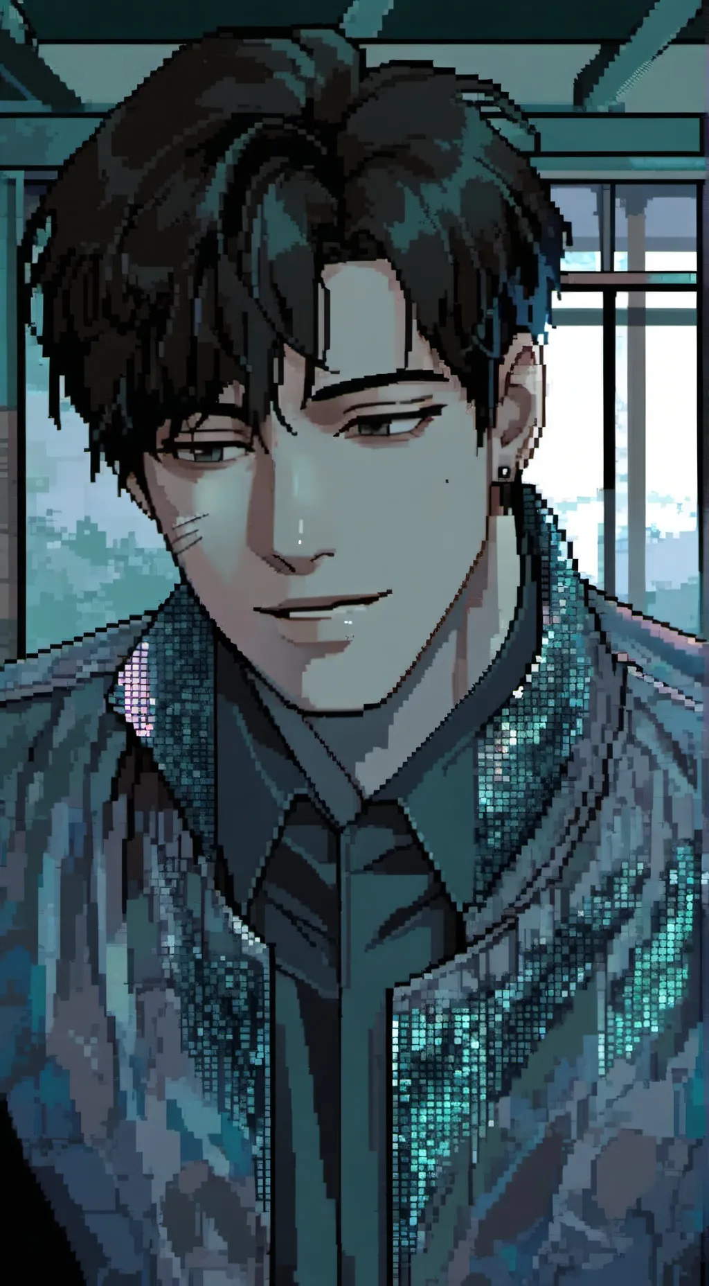 ai character: Huga background