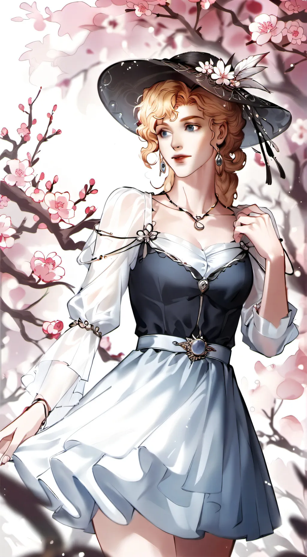 ai character: alphine background