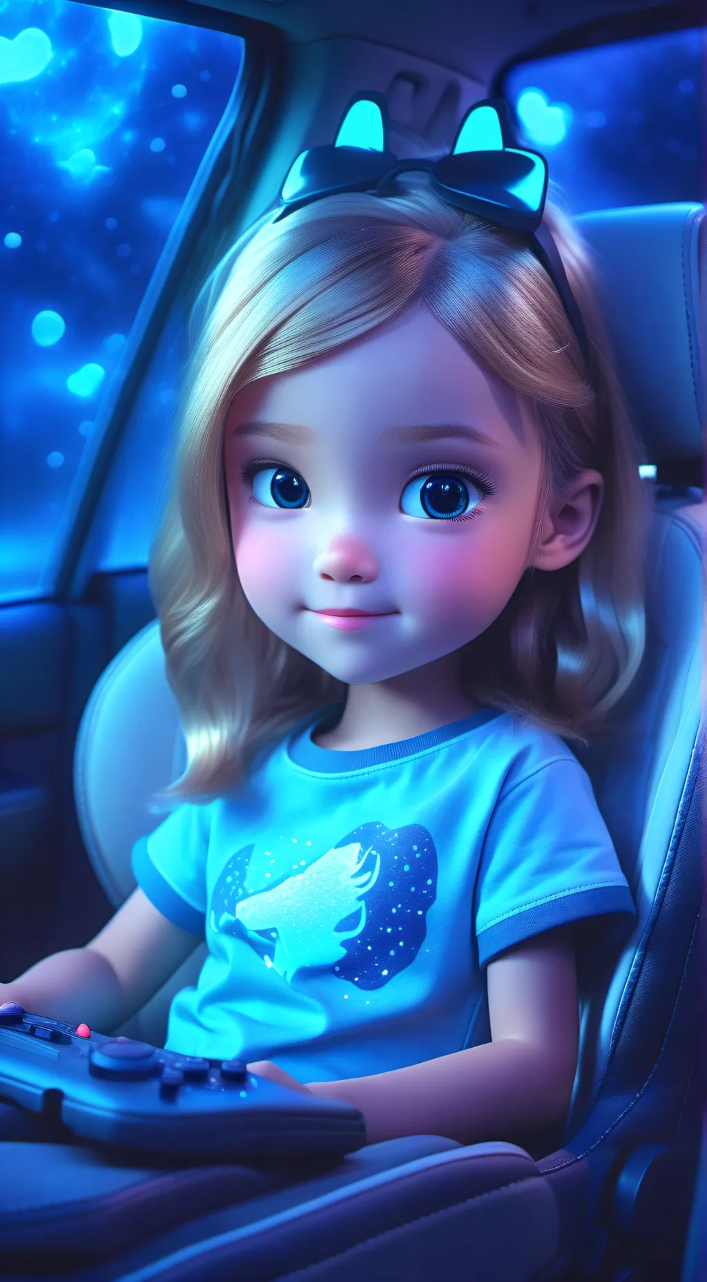 ai character: Lila background
