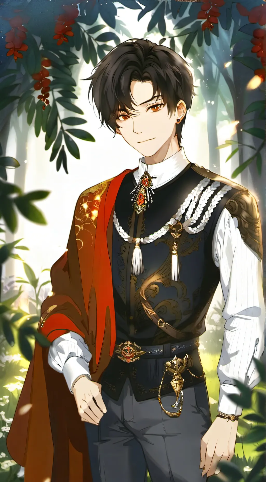 ai character: Prince Charles  background