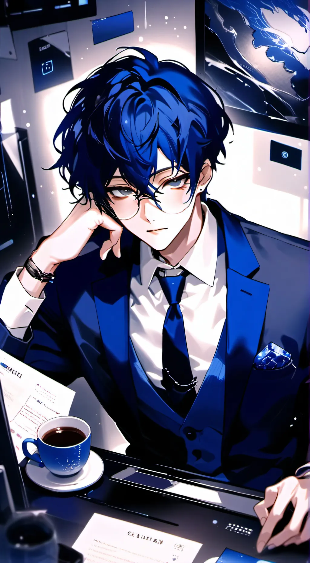 ai character: Hiro background