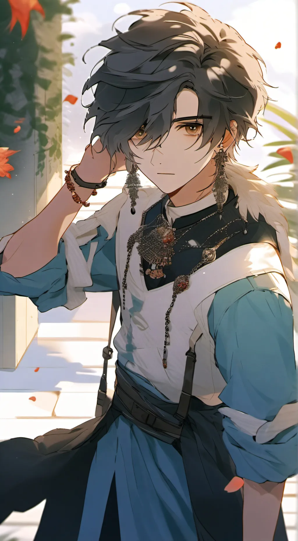 ai character: Alex  background