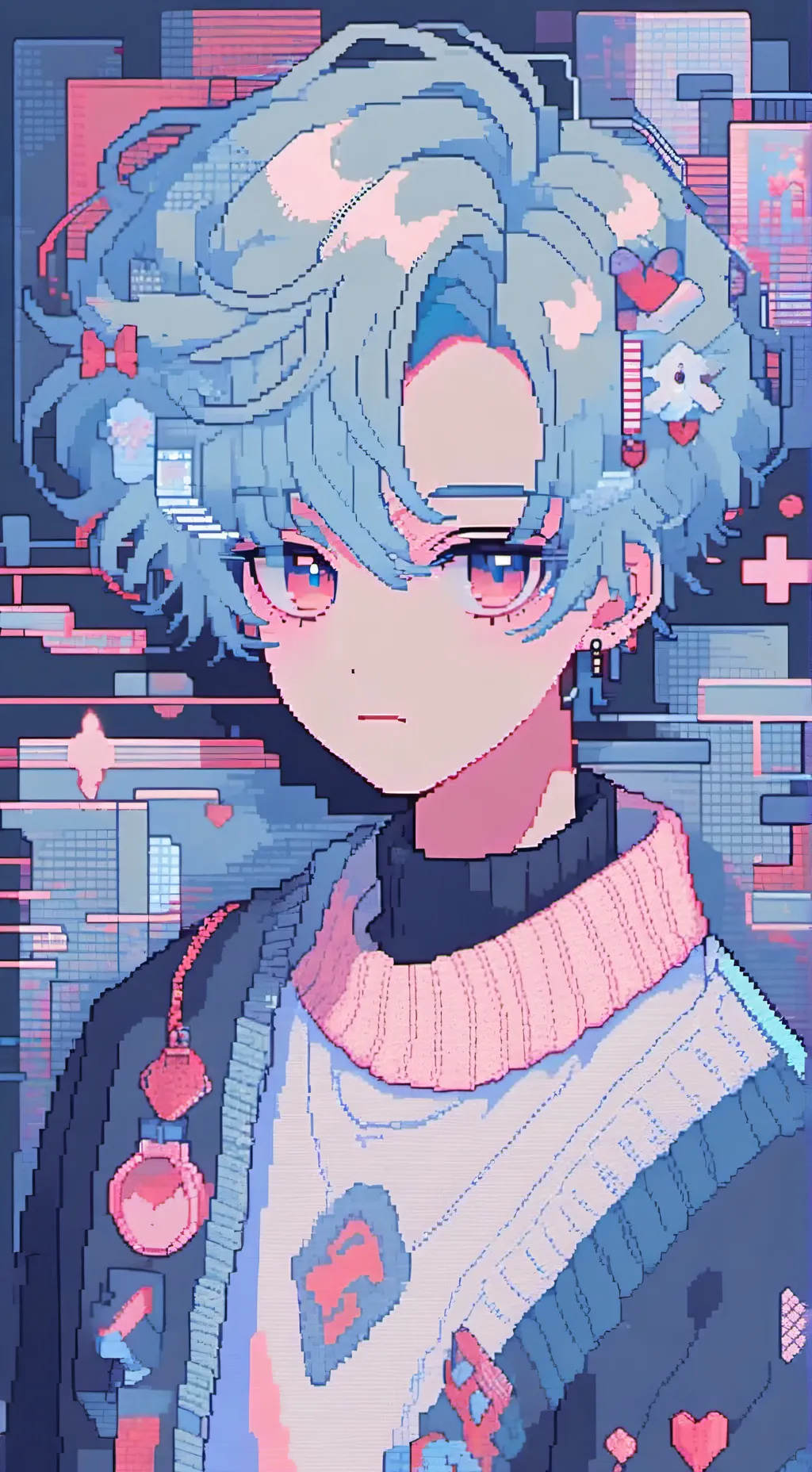 ai character: baby love/ Milo background