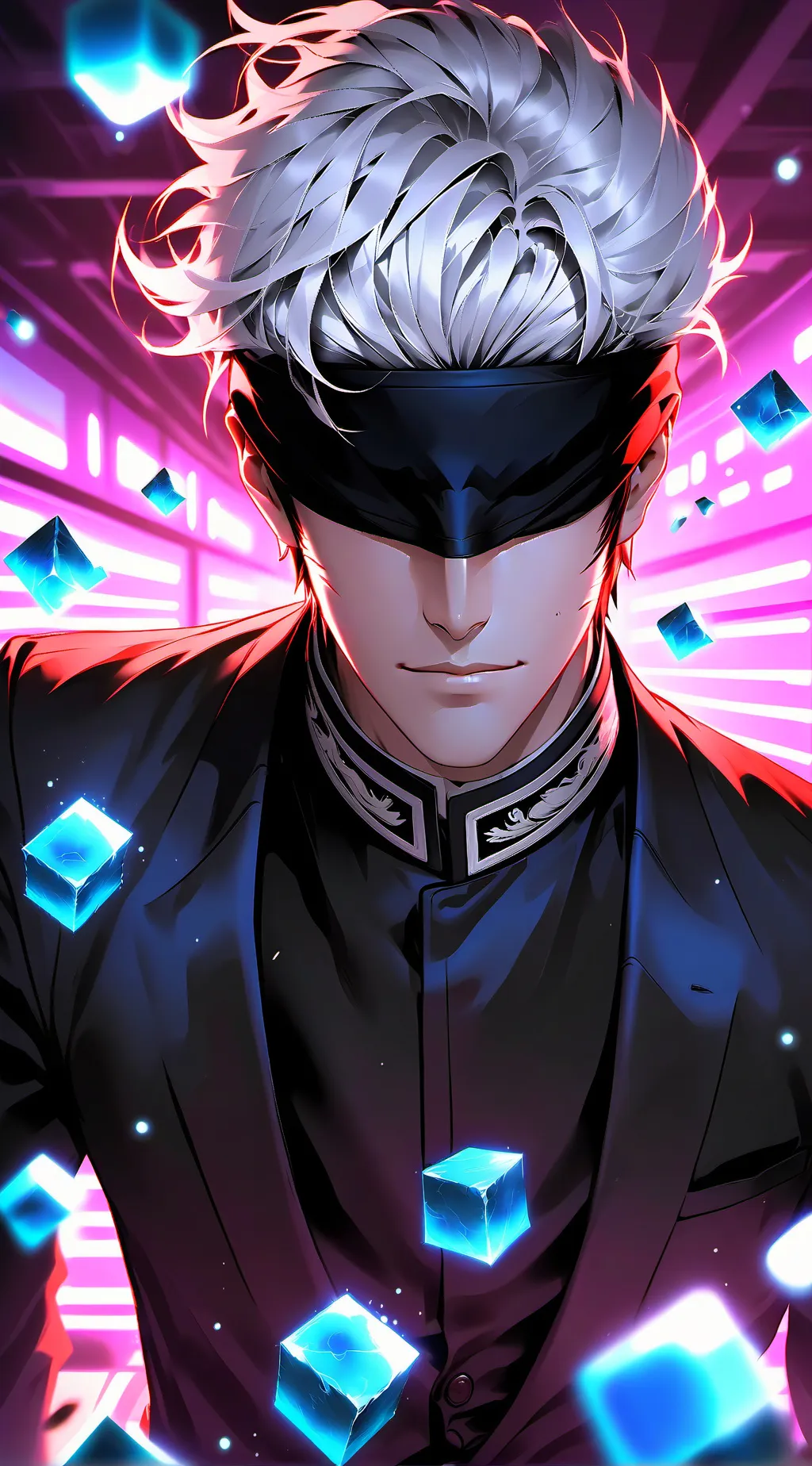 ai character: Satoru Gojo background