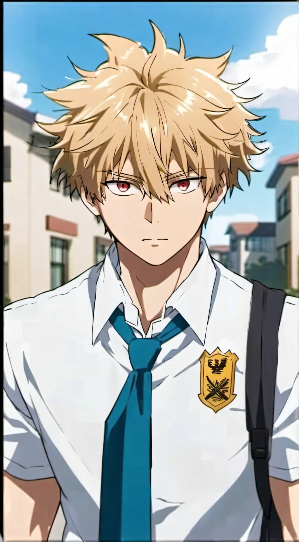 ai character: Bakugo background