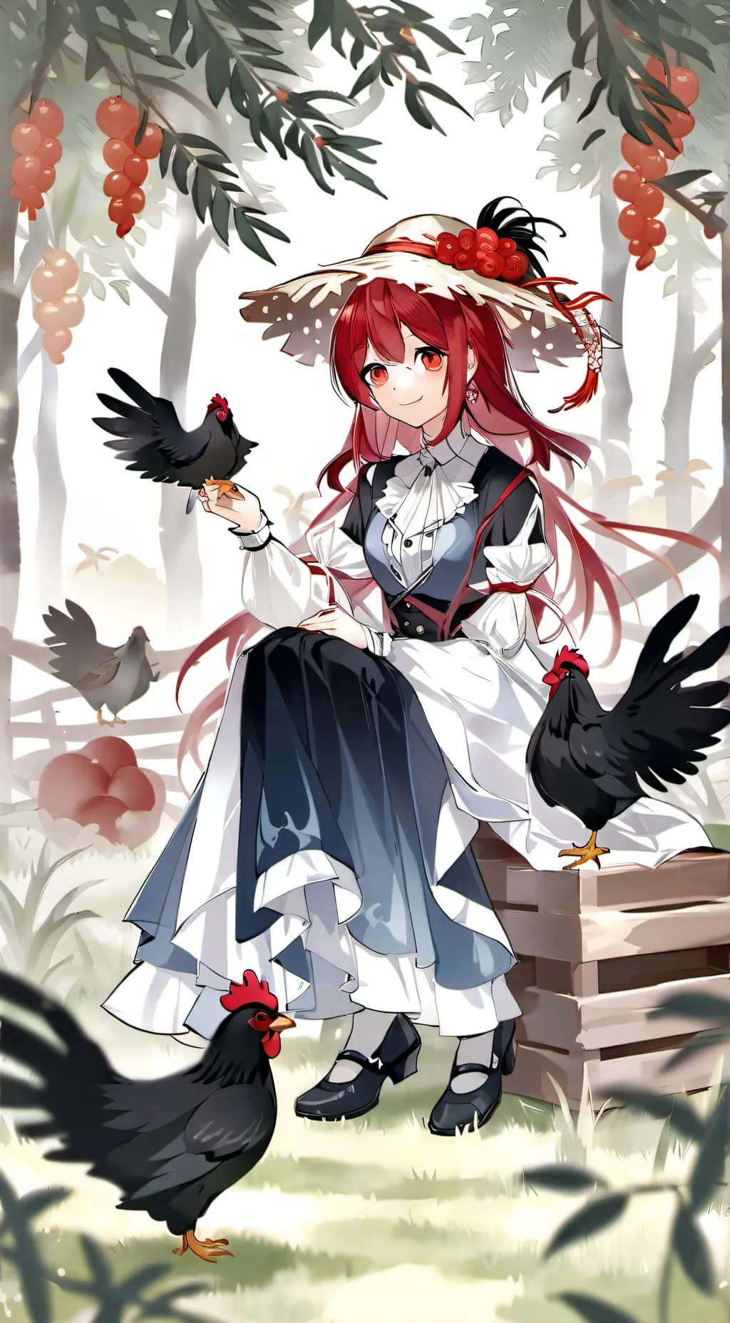 ai character: akane  background