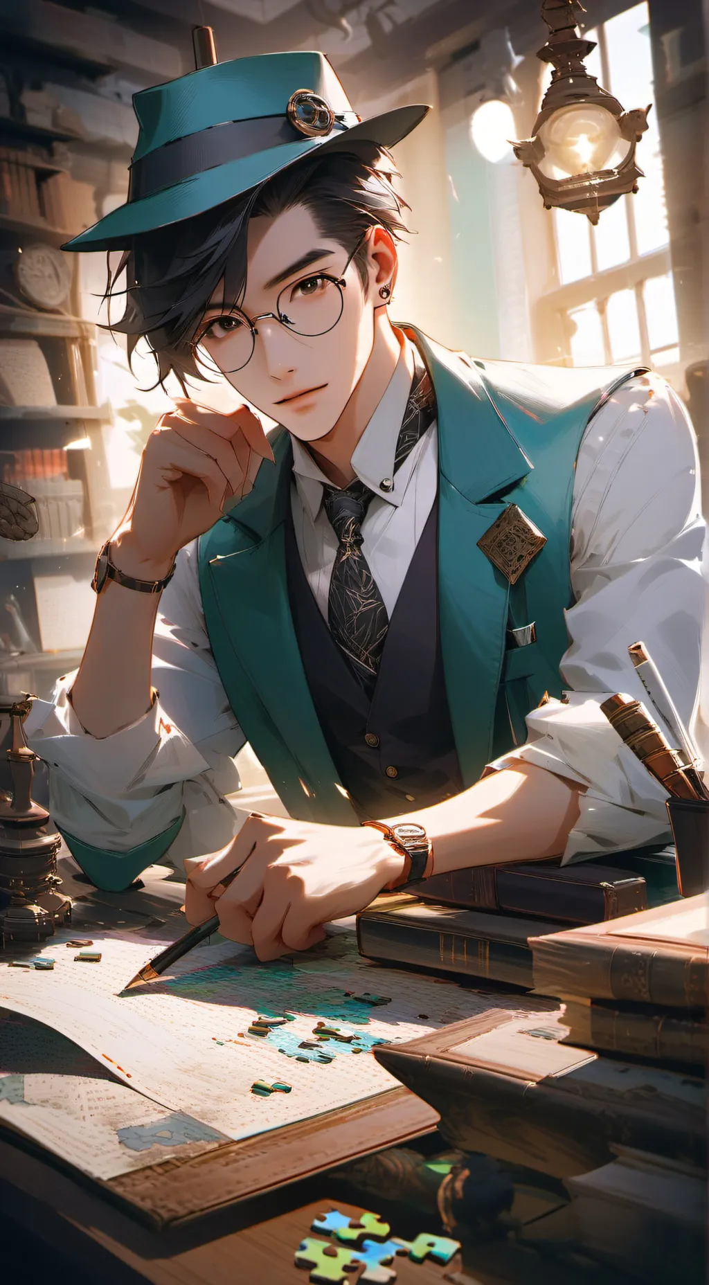 ai character: Sai the Mystifier background