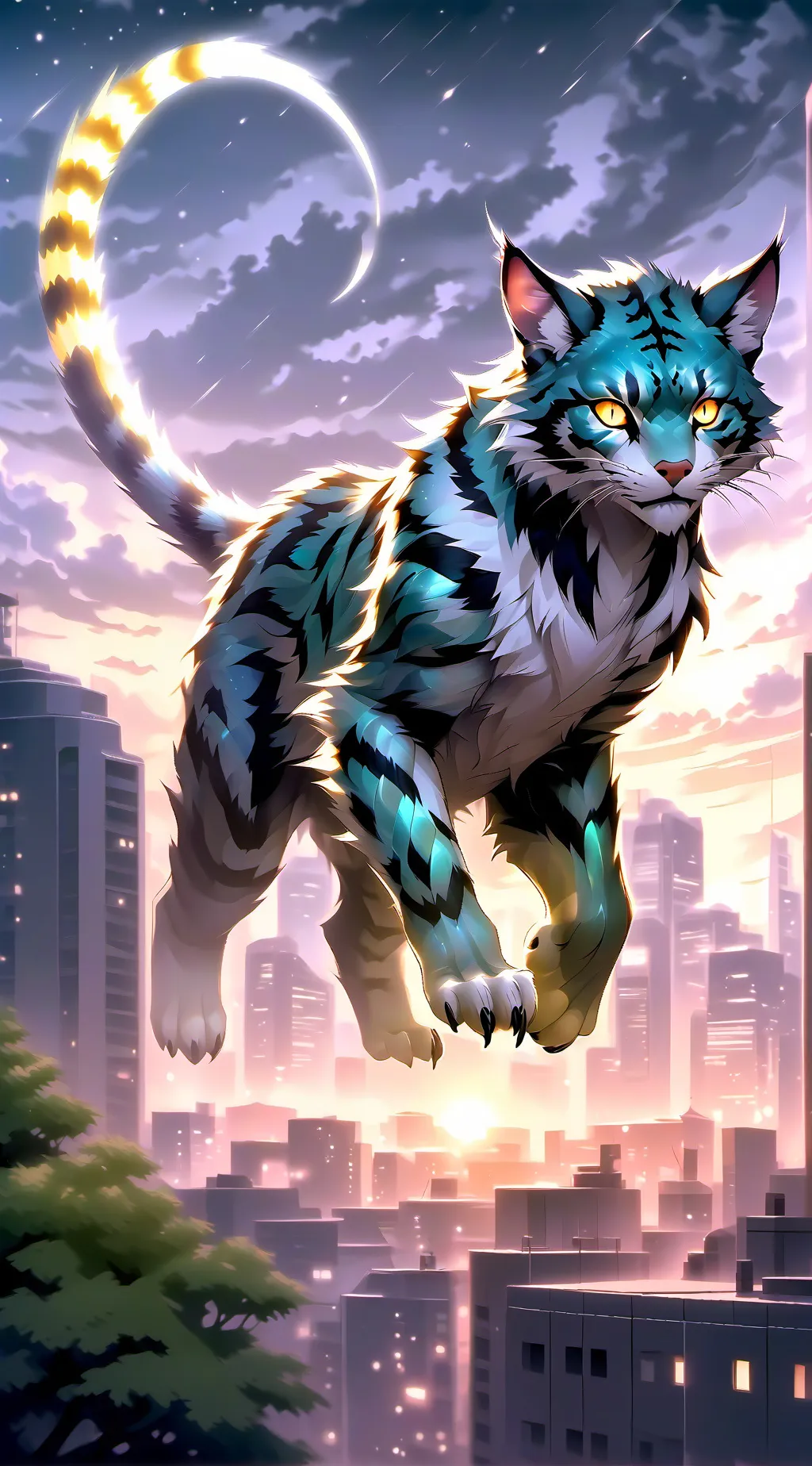 ai character: Tawny background