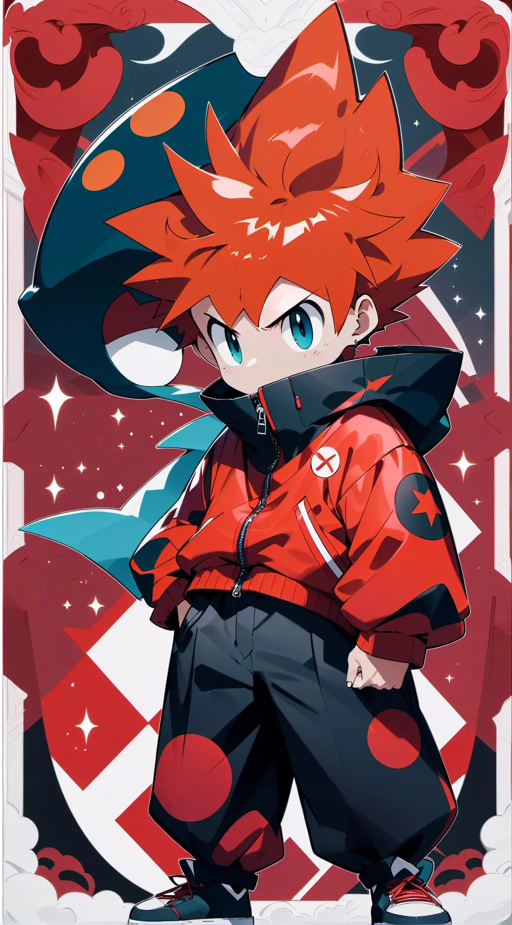 ai character: FUNNK O TIME! background