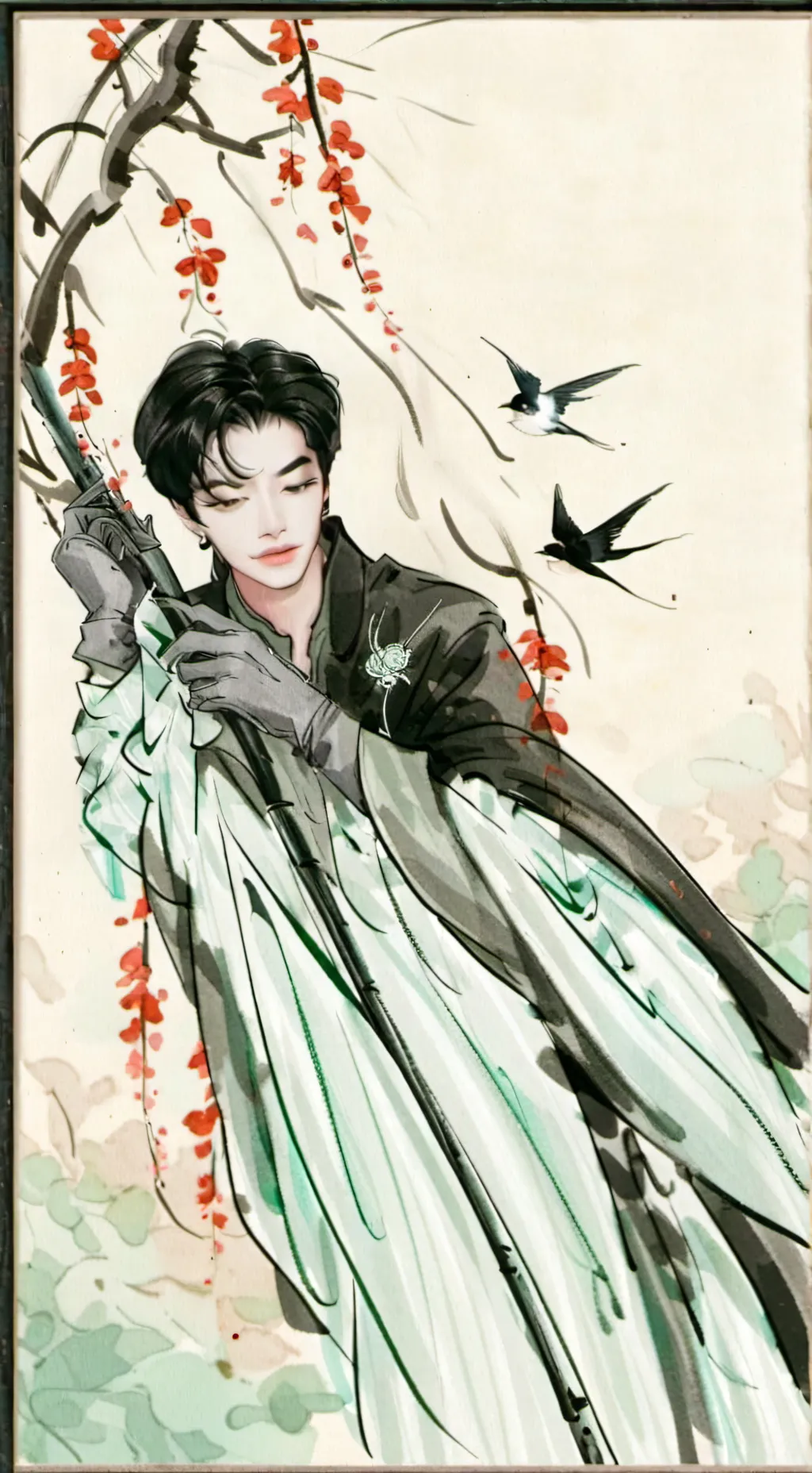 ai character: enhypen obsessed  background