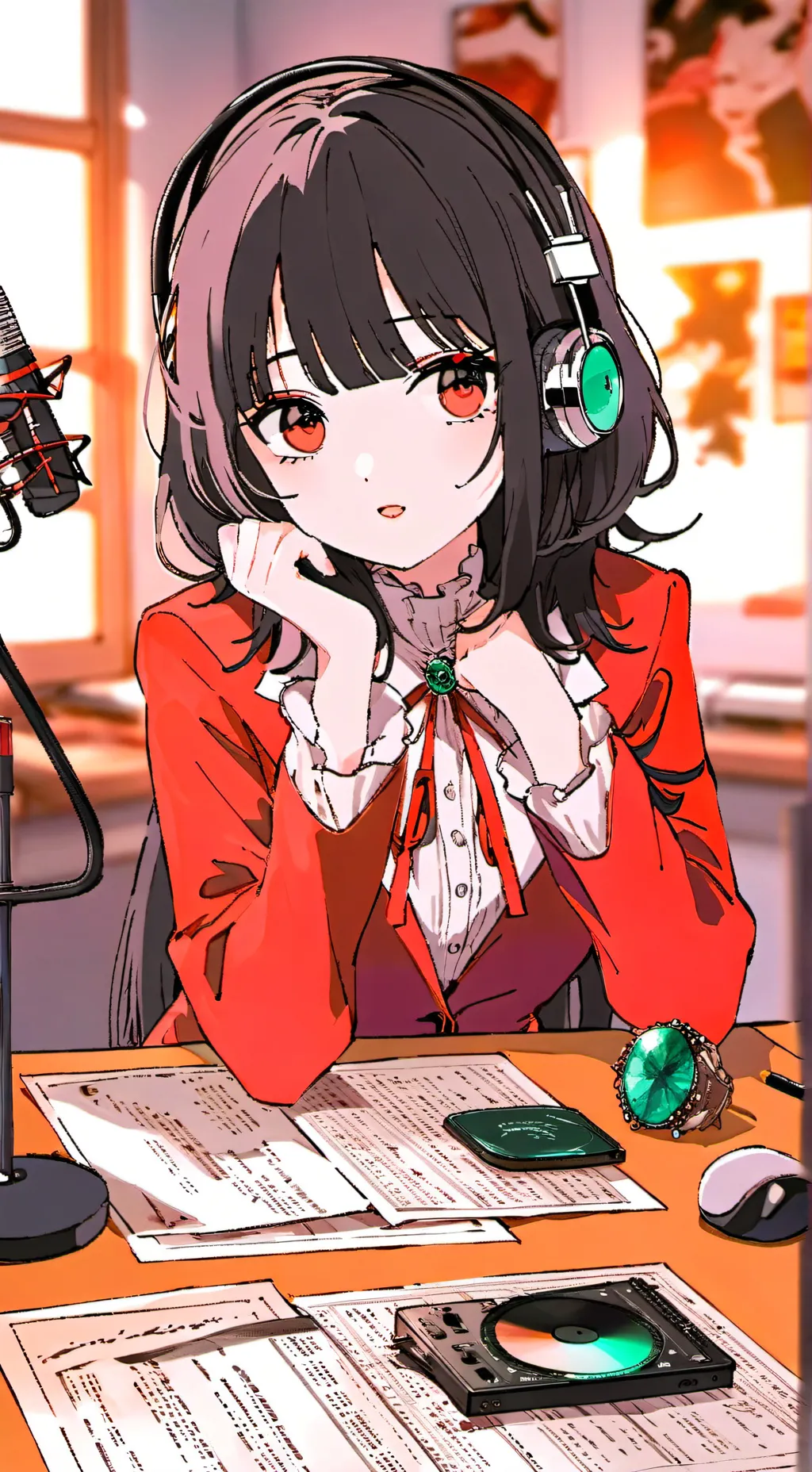 ai character: Mitsuki background