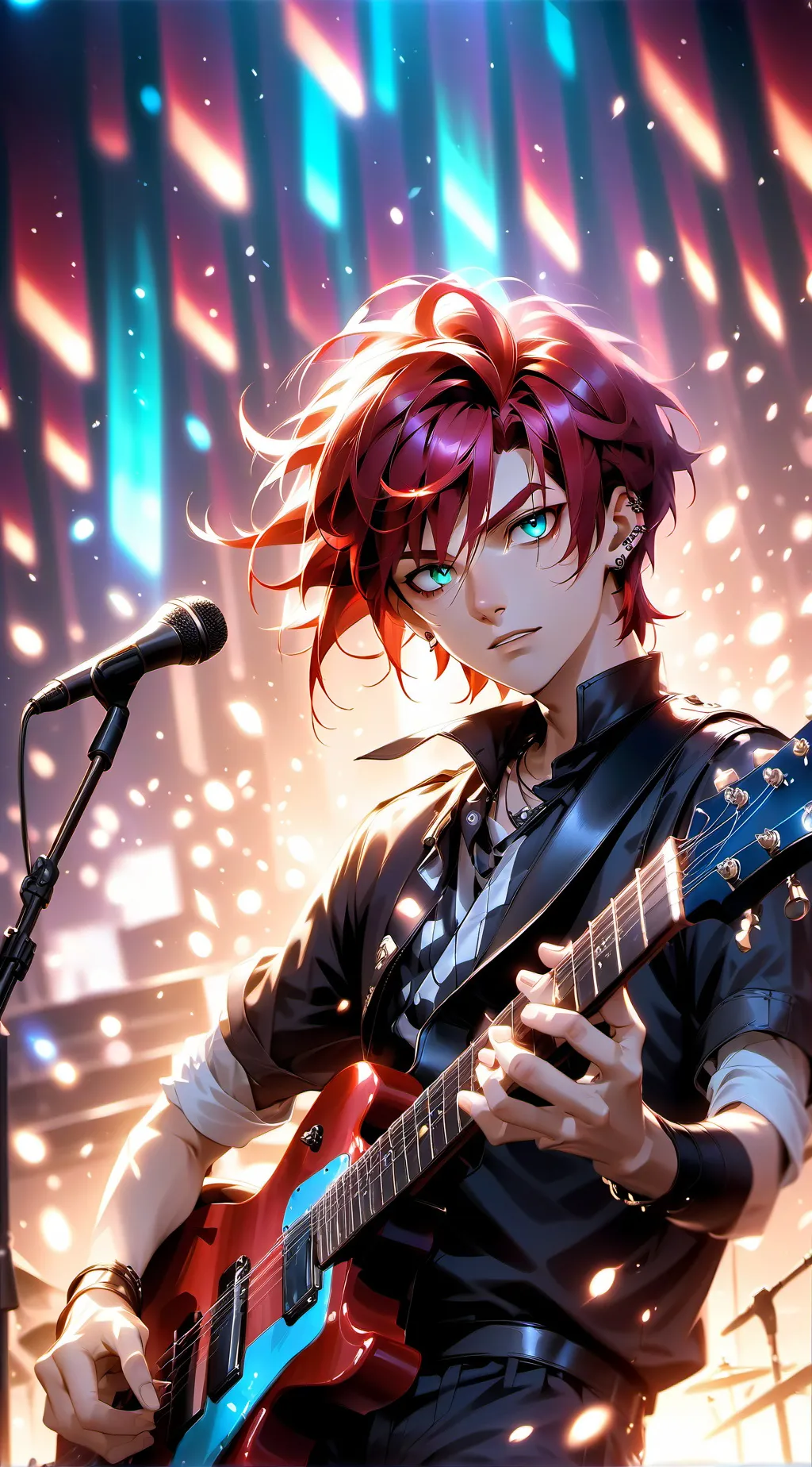 ai character: Blaze background