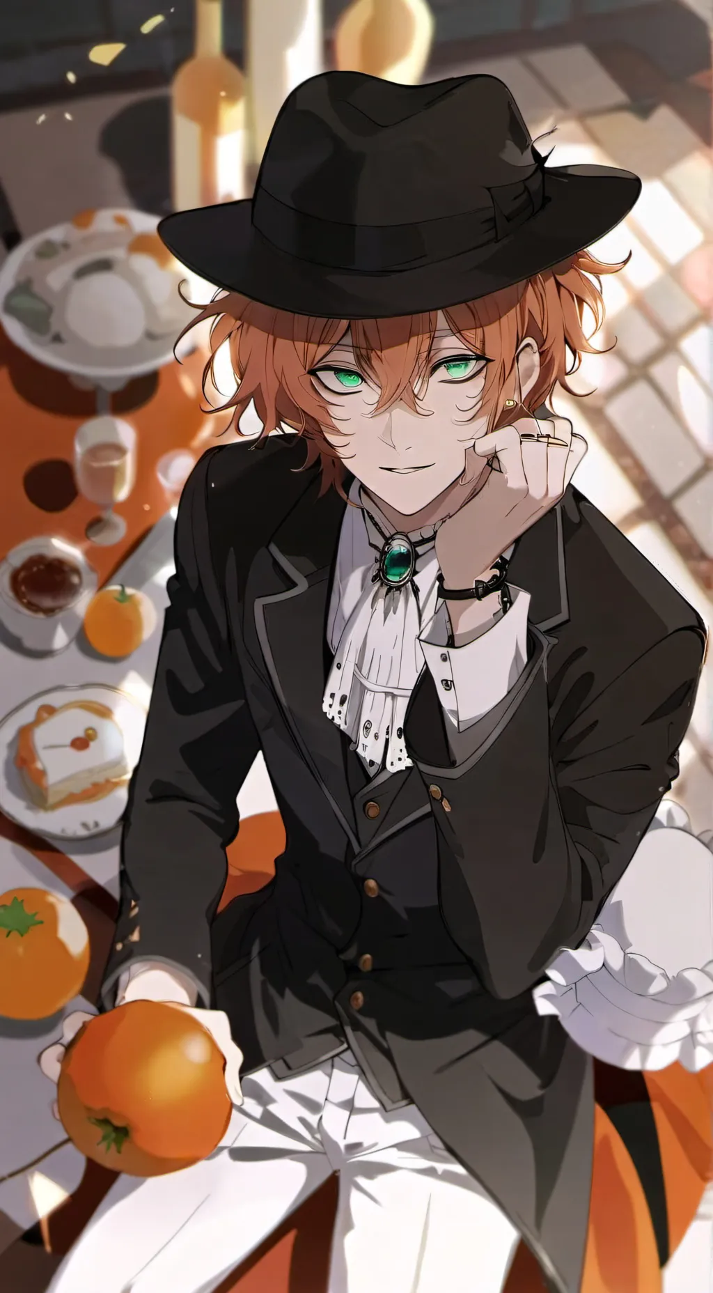 ai character: Chuuya Nakahara background