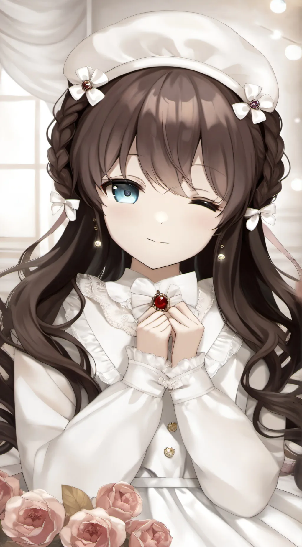 ai character: tokito x tn 💗💗🦋 background