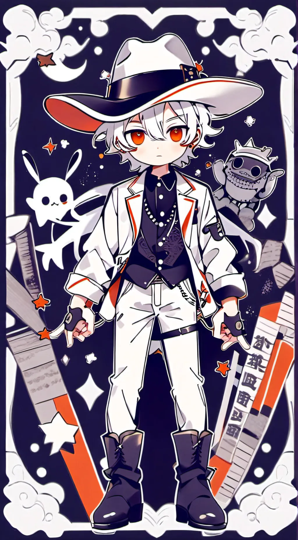 ai character: Sprunki  background
