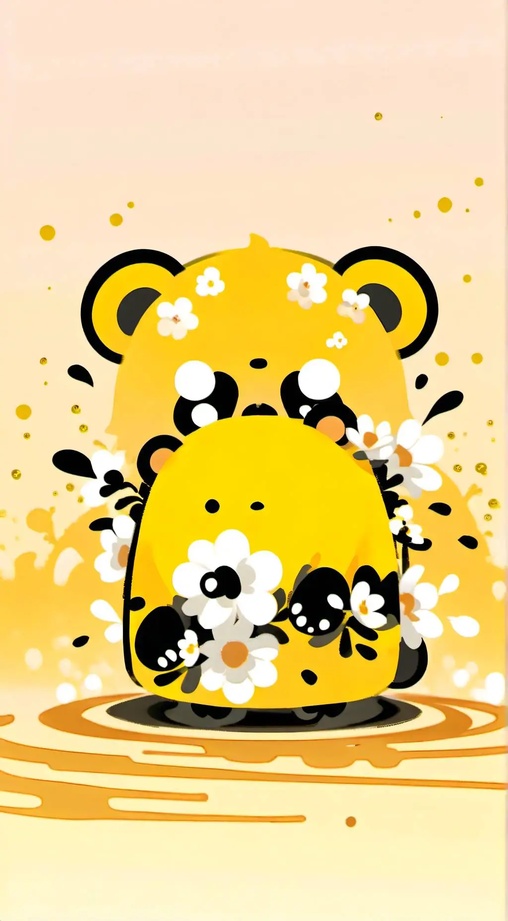 ai character: ~ Dandys world ~  background