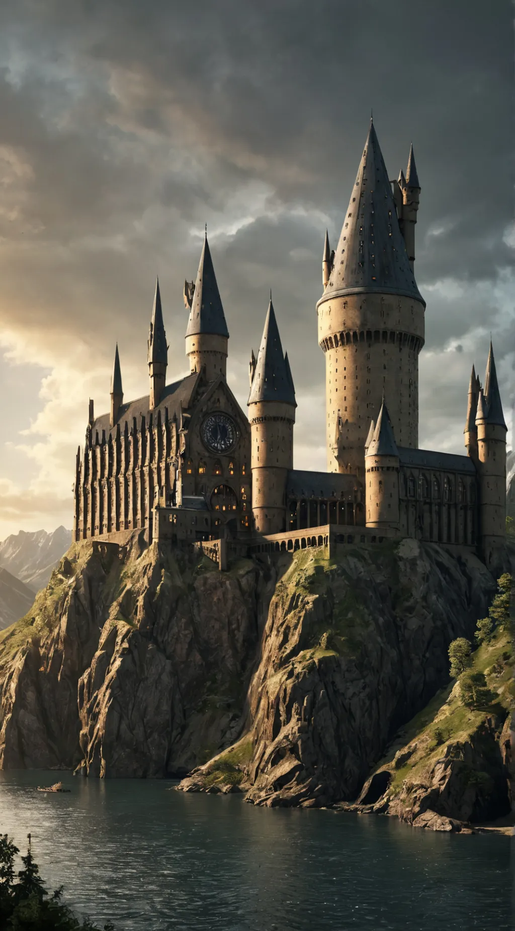 ai character: hogwarts  background