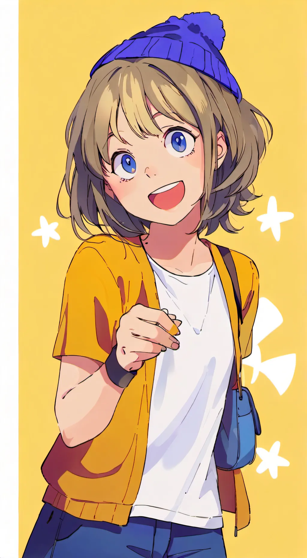 ai character: ella background