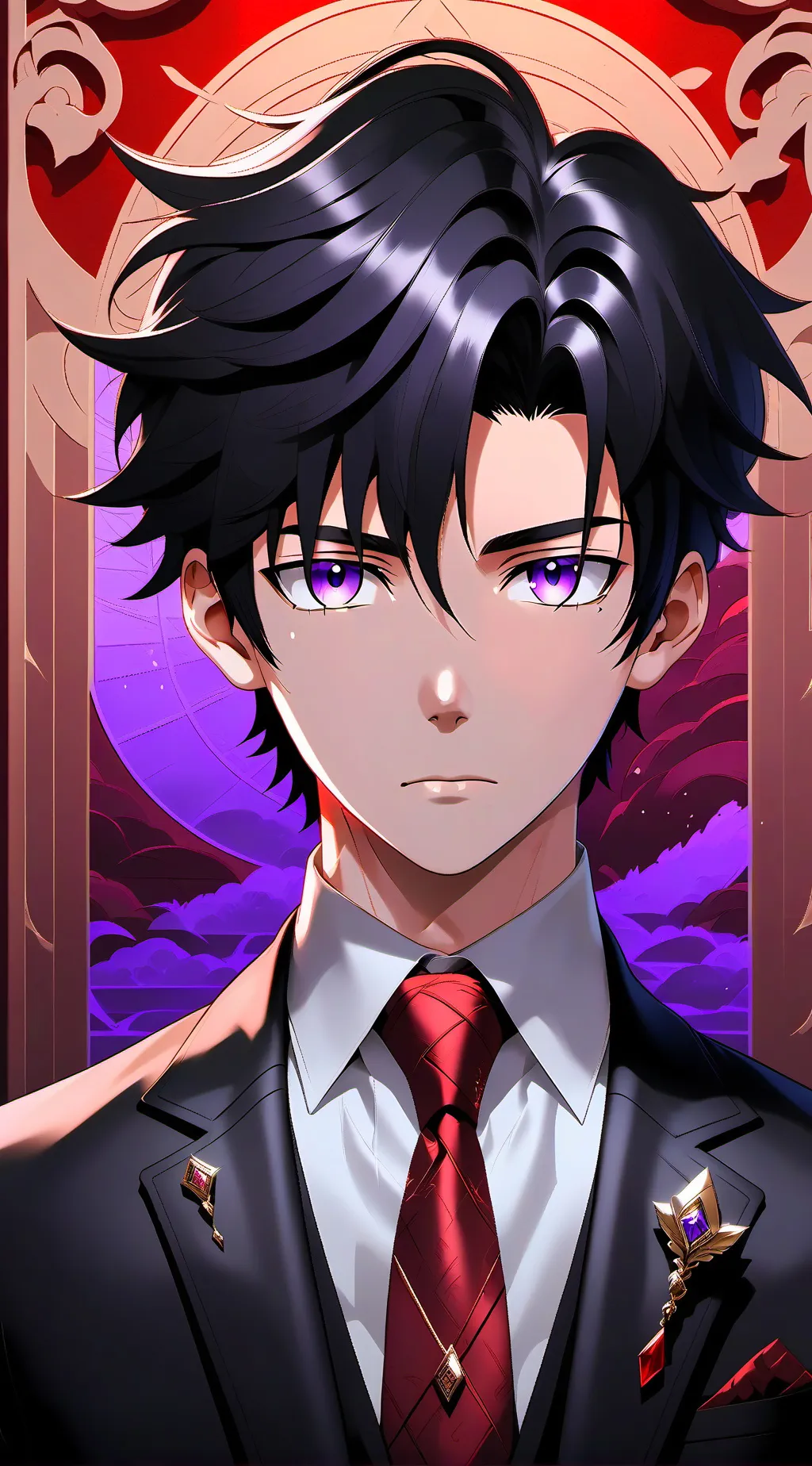 ai character: Orion  background