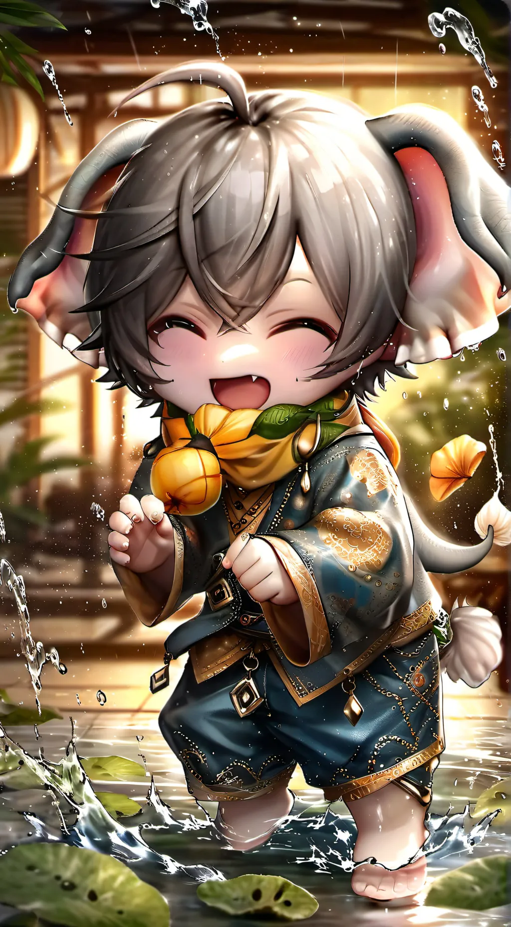 ai character: Washy Wisp background