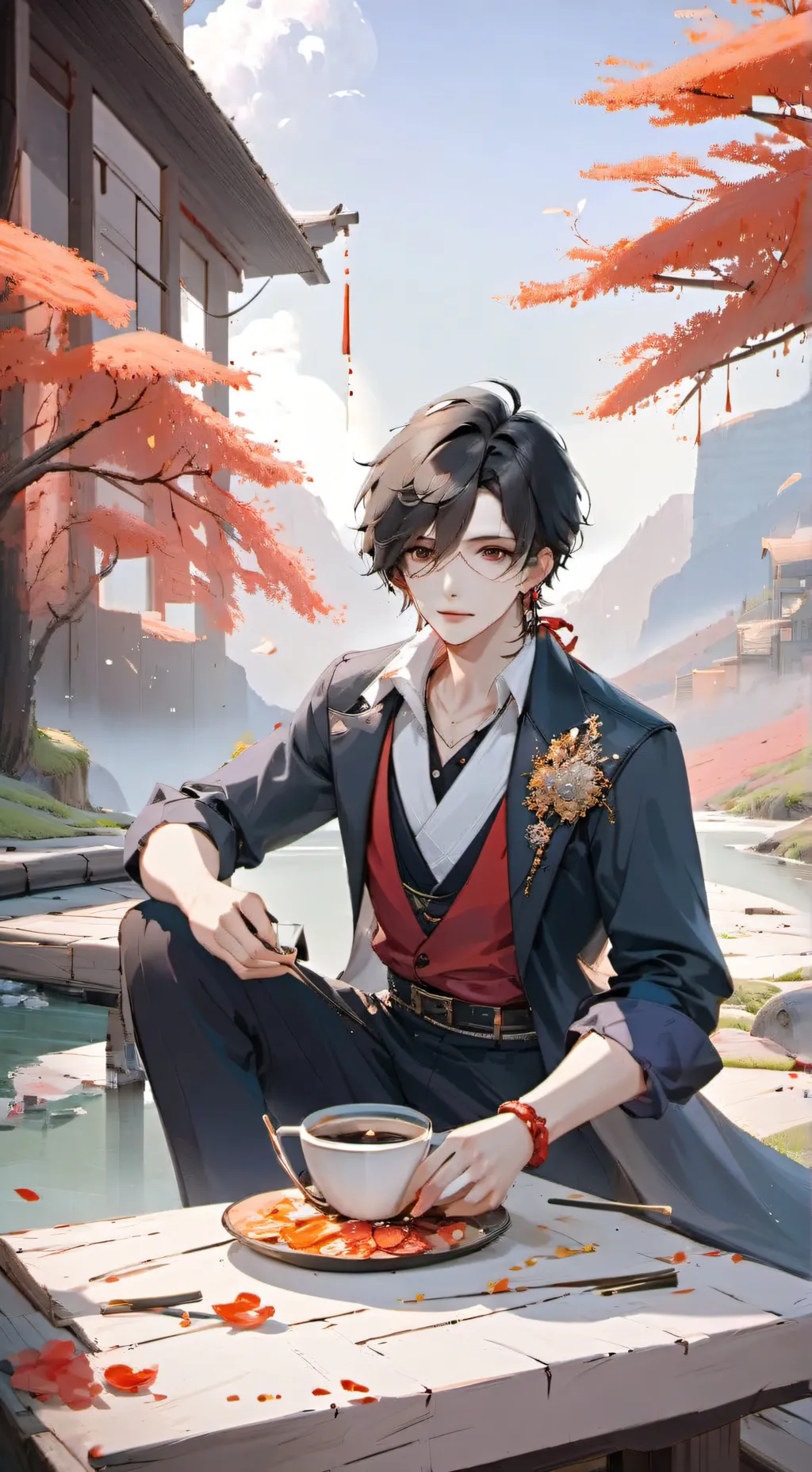 ai character: Liam background