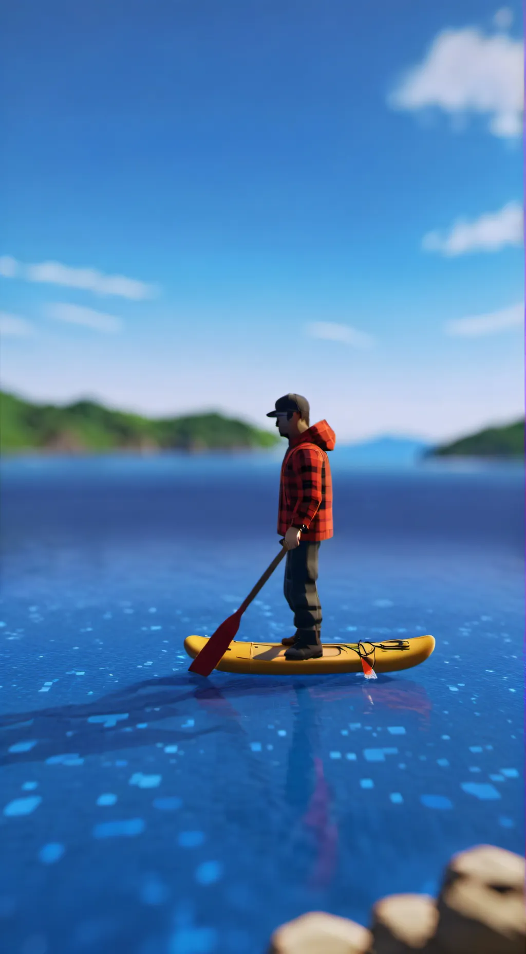 ai character: kreekcraft Weirdo background