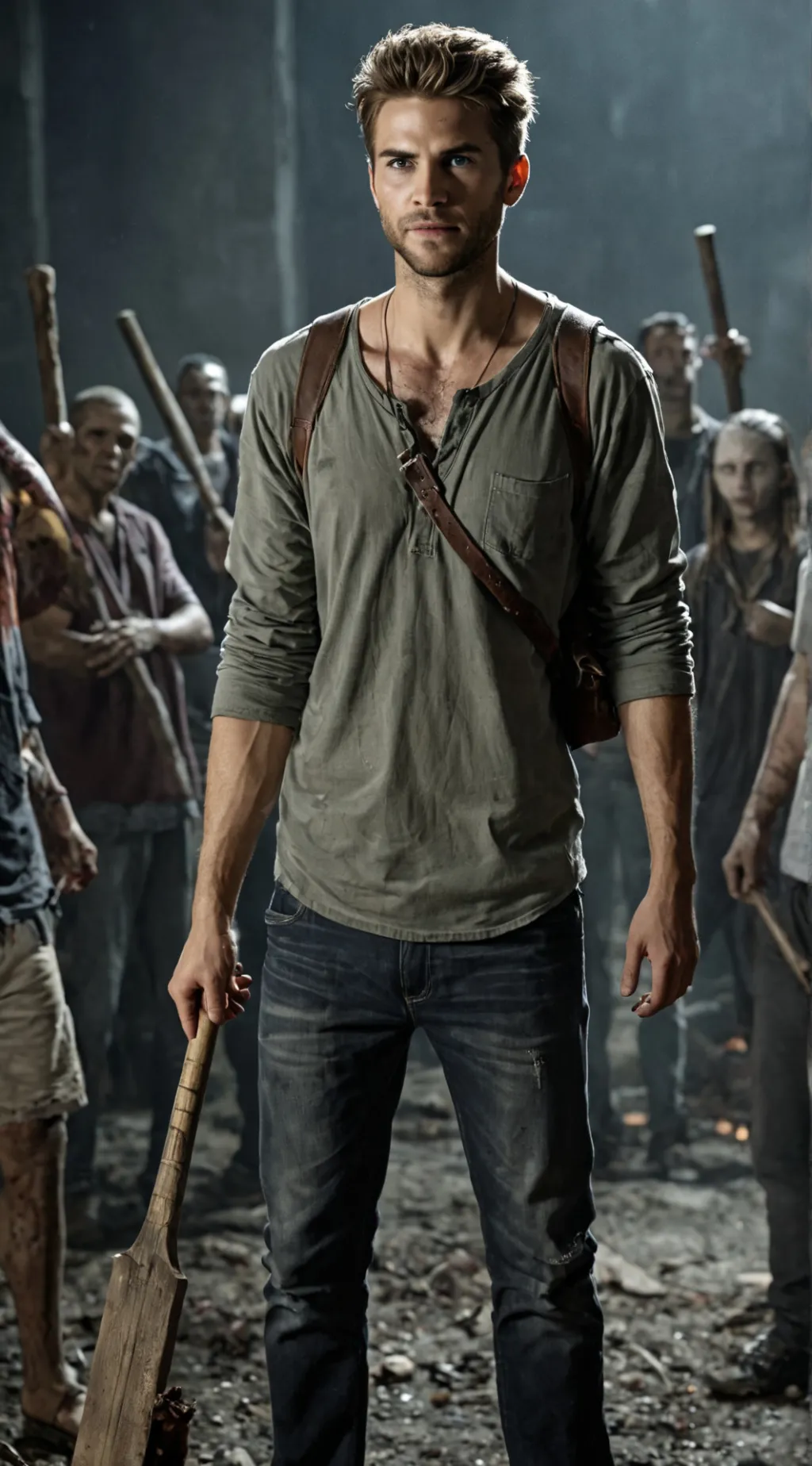 ai character: Garrett Beckham background