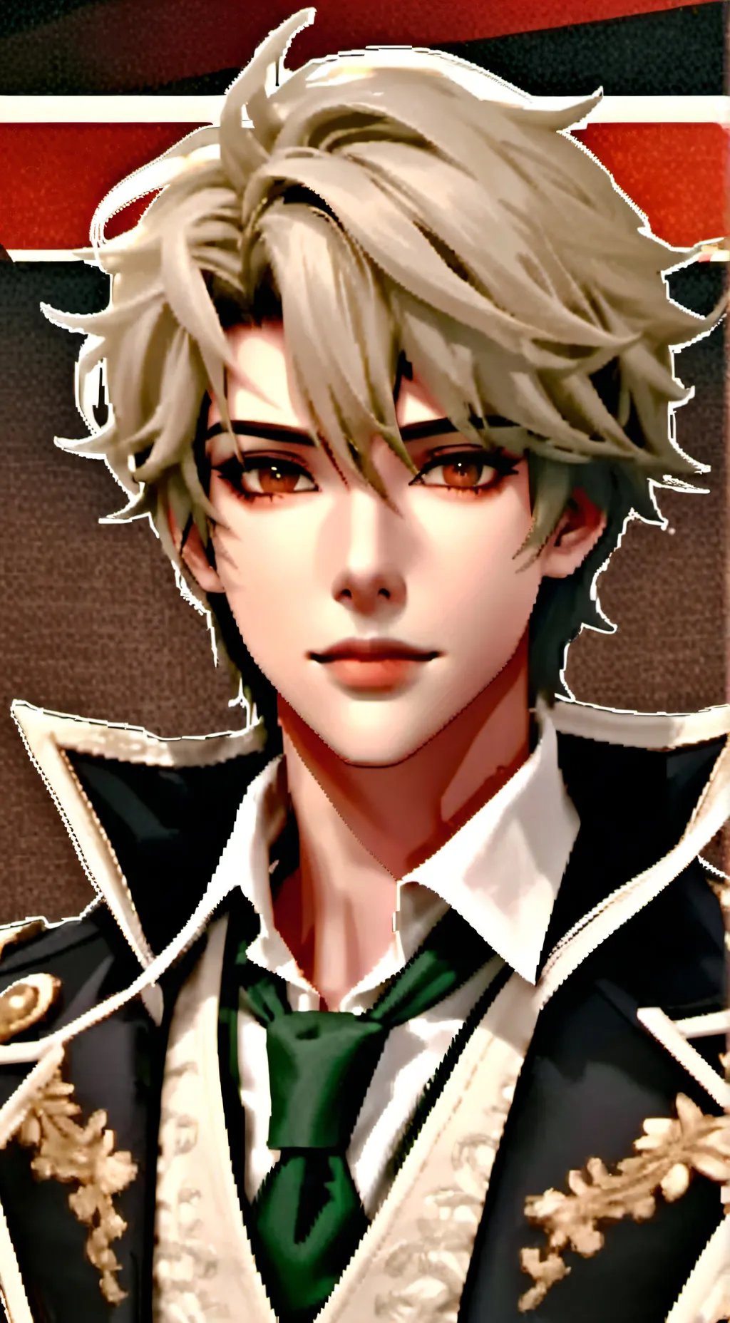 ai character: Racket background