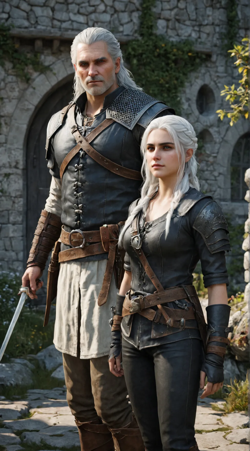 ai character: The wicher background