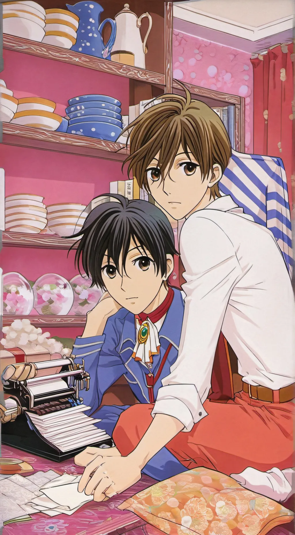 ai character: Ouran host club background