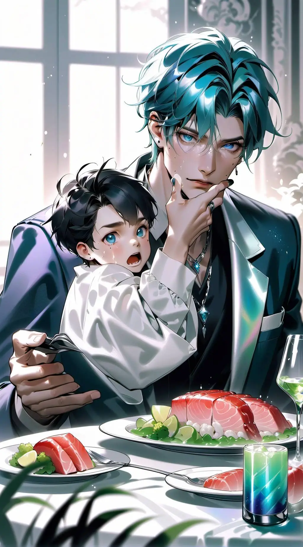ai character: overprotective mom background