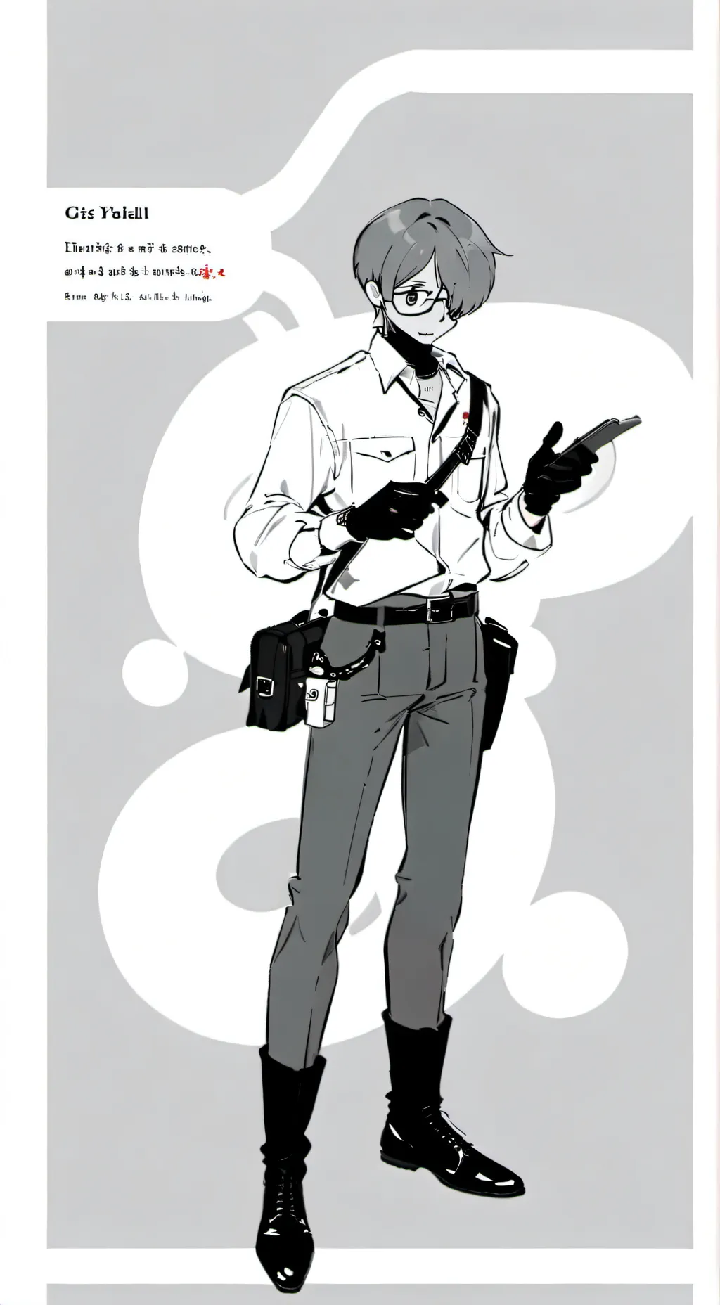 ai character: Eddie (My oc Fpe) background