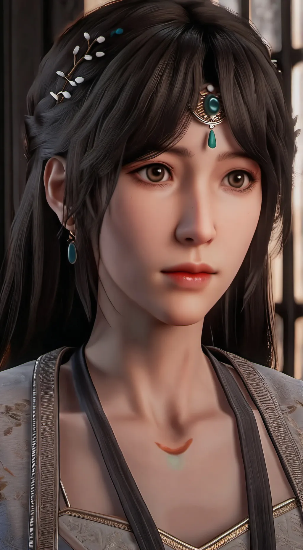 ai character: pjochrristmas background