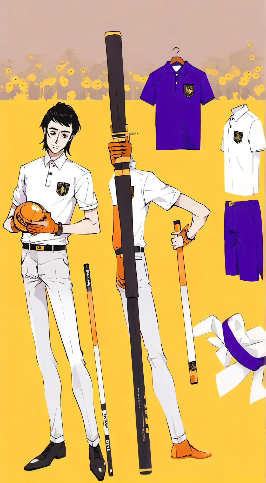 ai character: Kj And Blue Kj background