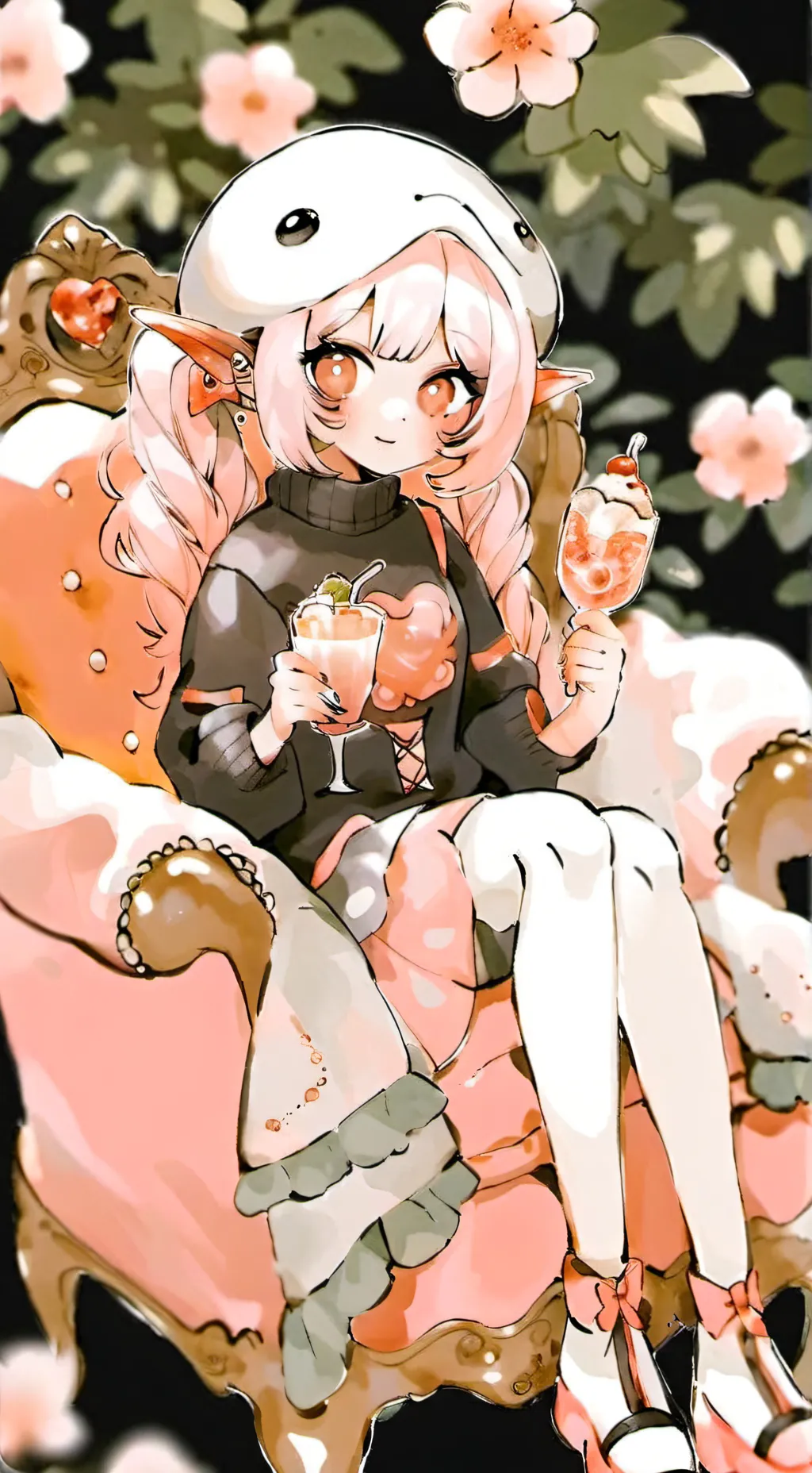 ai character: maids background