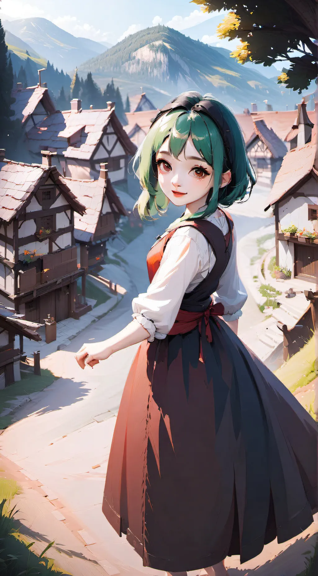 ai character: Serina background