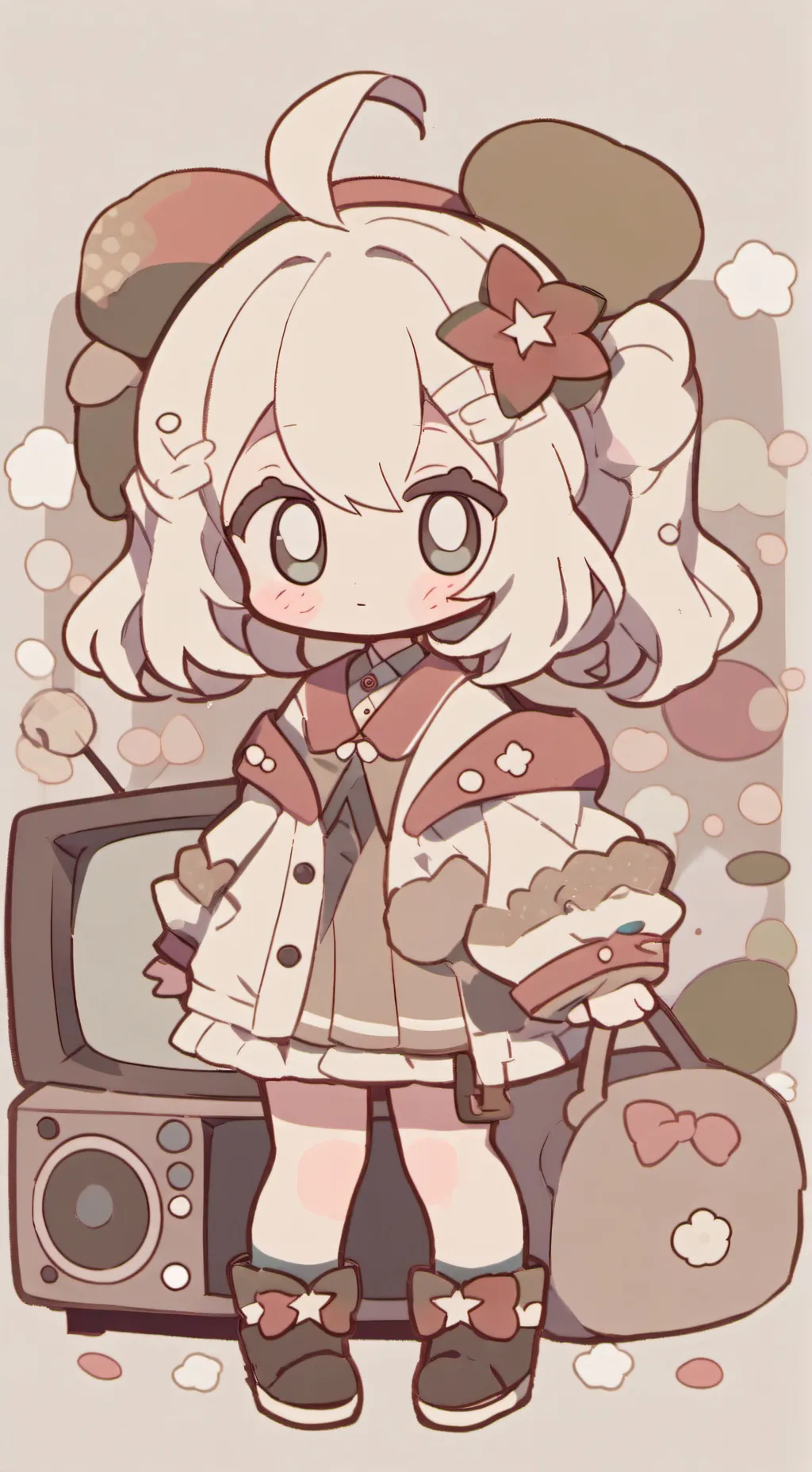 ai character: Mha sad background