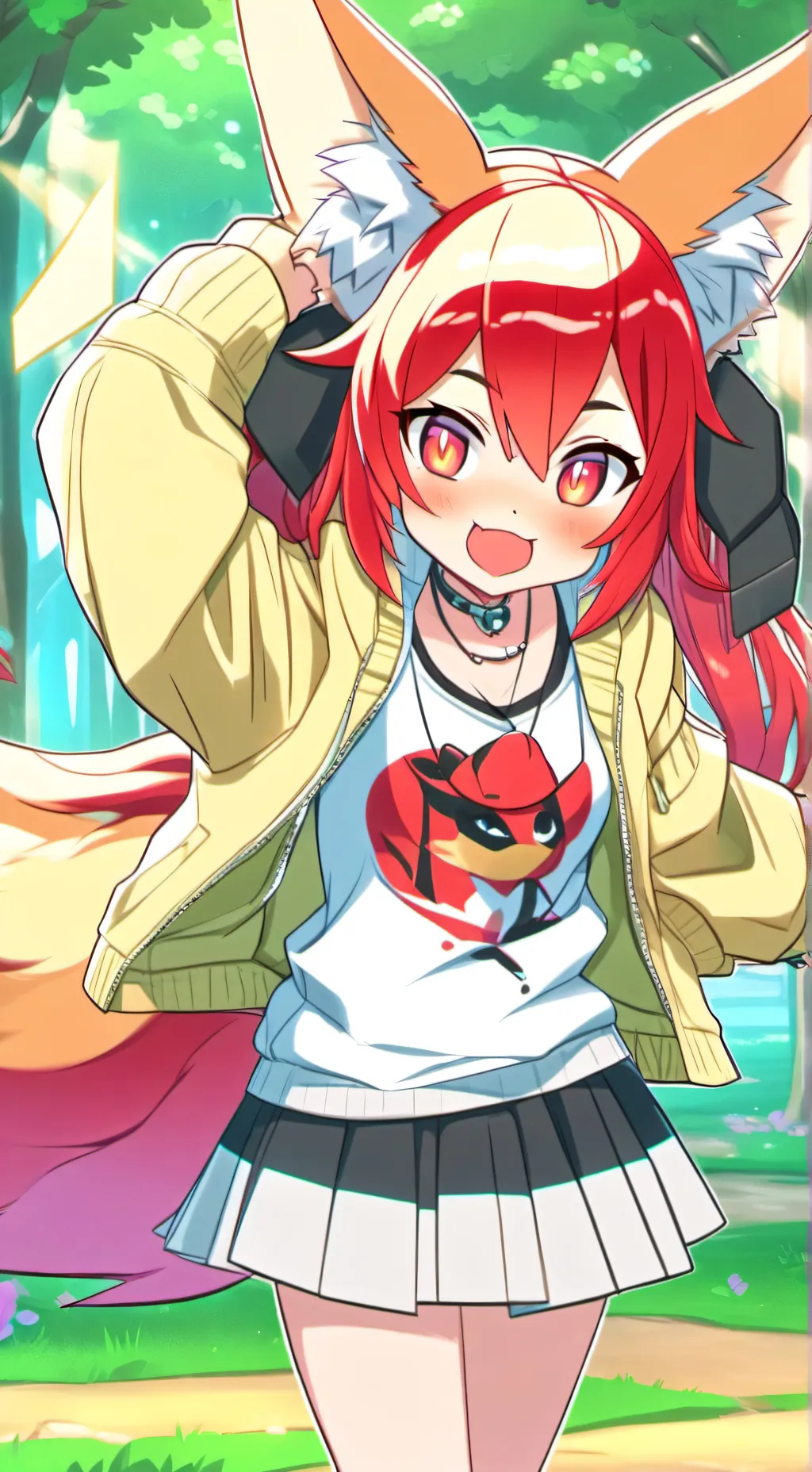 ai character: poxy background