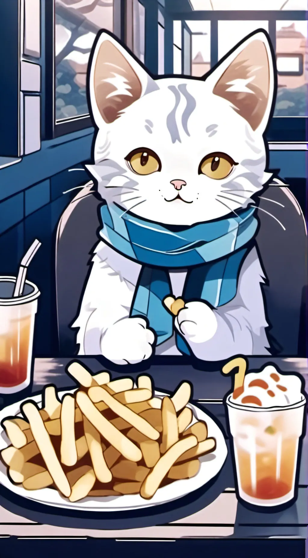 ai character: Lily background